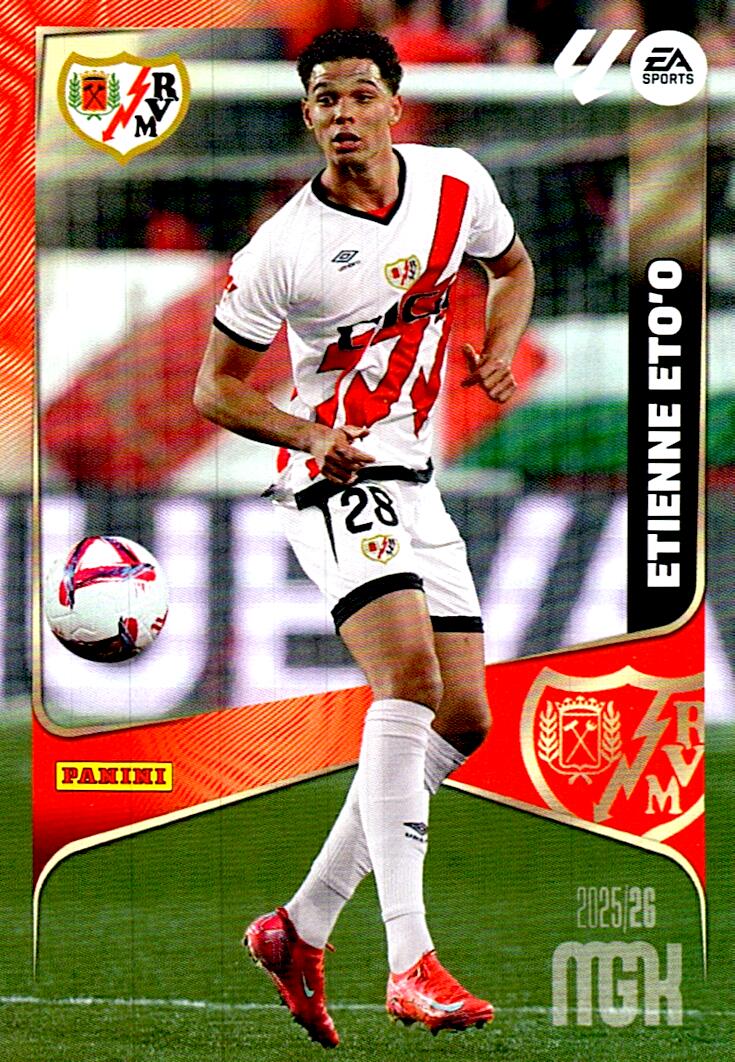 MEGACRACKS 2025/2026 ETIENNE ETO´O RAYO VALLECANO Nº306