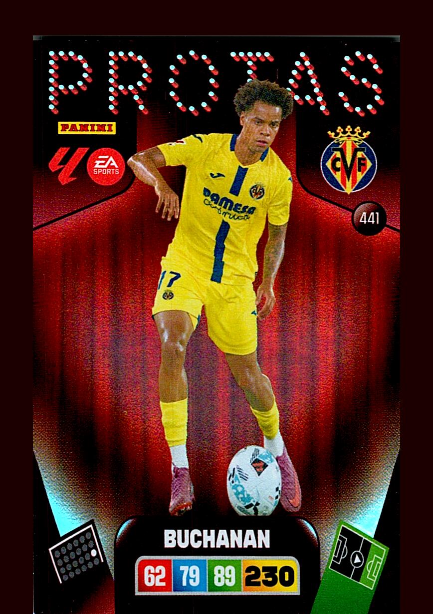 ADRENALYN LA LIGA 2025/2026 BUCHANAN PROTAS Nº441