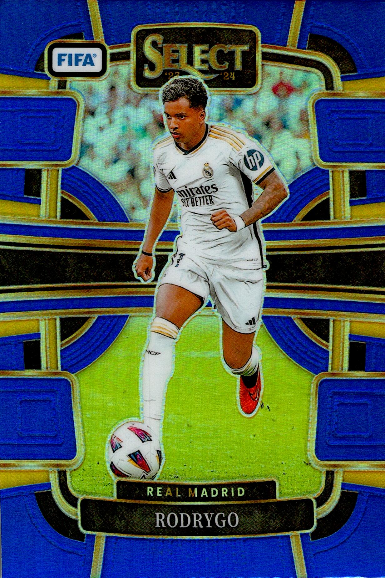 PANINI SELECT FIFA 2023/2024 RODRYGO BLUE PARALLEL Nº27