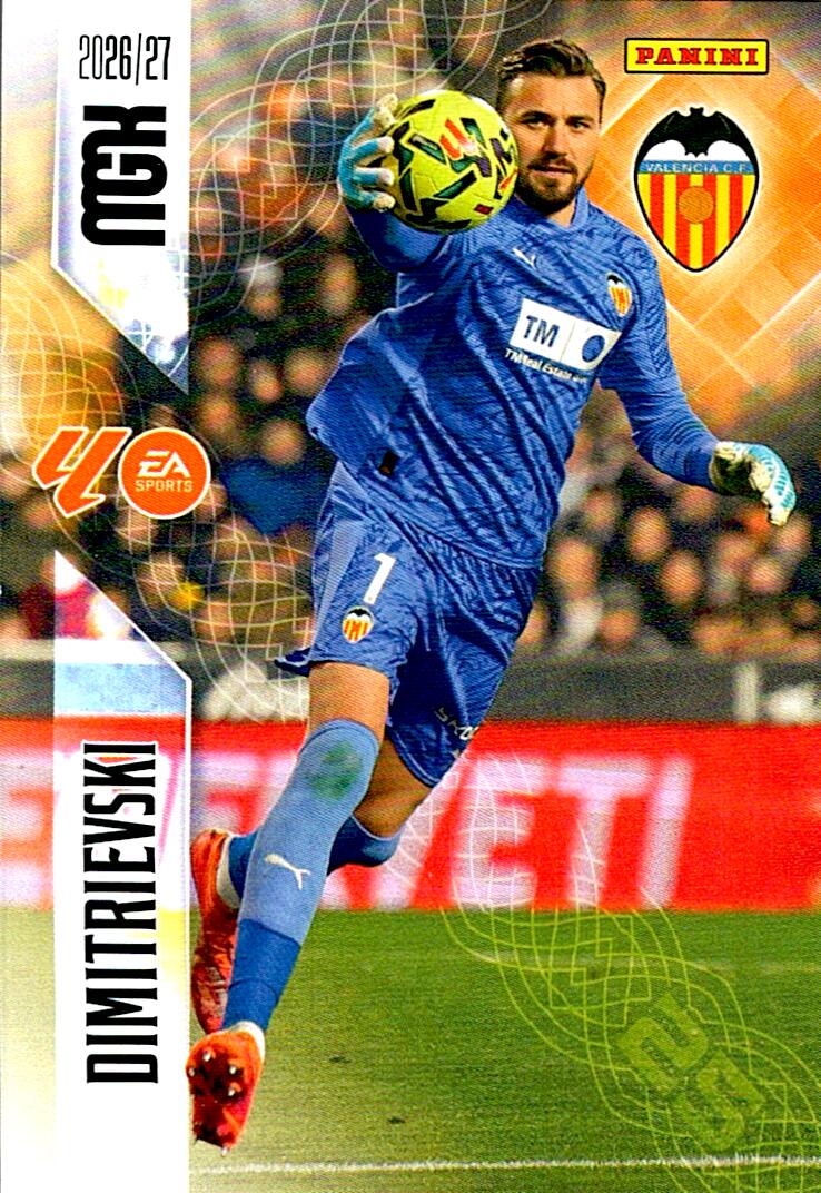 MEGACRACKS 2026/2027 DIMITRIEVSKI VALENCIA CF Nº344