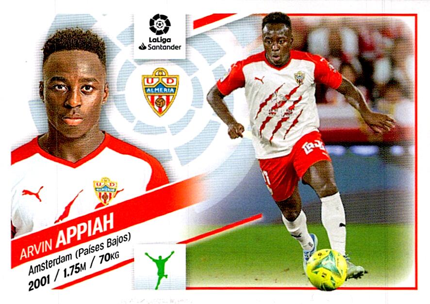 Cromo Liga Este 2022/2023 APPIAH ALMERIA Nº17