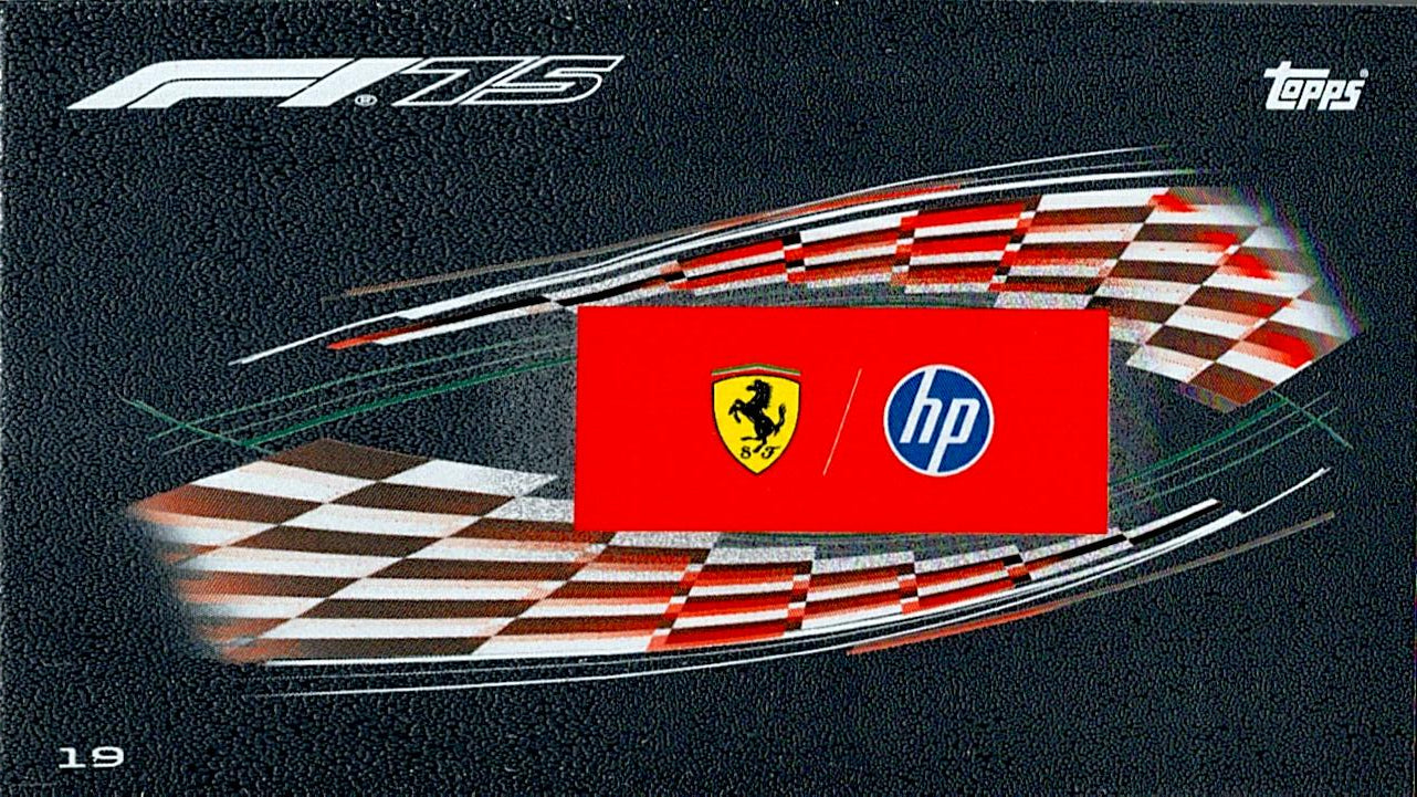 Turbo Attax 2025 LOGO FERRARI nº19