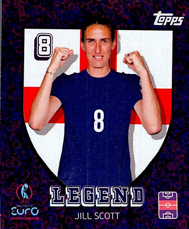 TOPPS WOMEN´S EURO SWITZERLAND 2025 JILL SCOTT Nº303