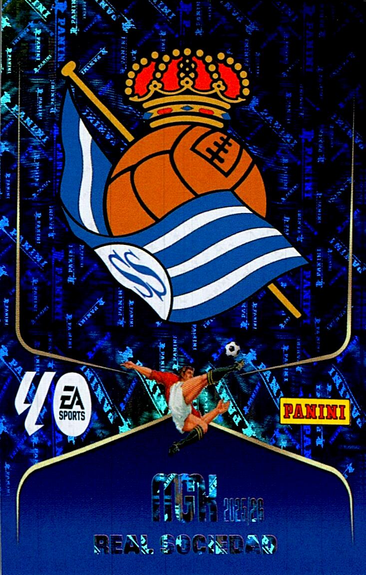 MEGACRACKS 2025/2026 ESCUDO REAL SOCIEDAD Nº307