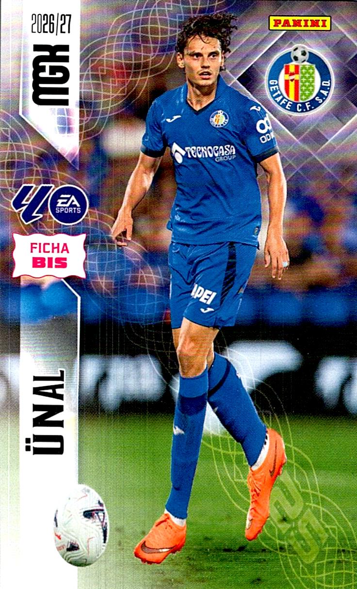 MEGACRACKS 2026/2027 ÜNAL FICHA BIS Nº196 BIS SEGUNDA EDICION