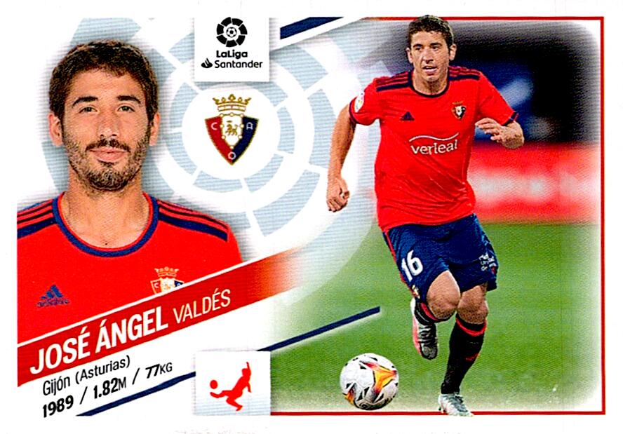 Cromo Liga Este 2022/2023 JOSE ANGEL CA OSASUNA Nº9B