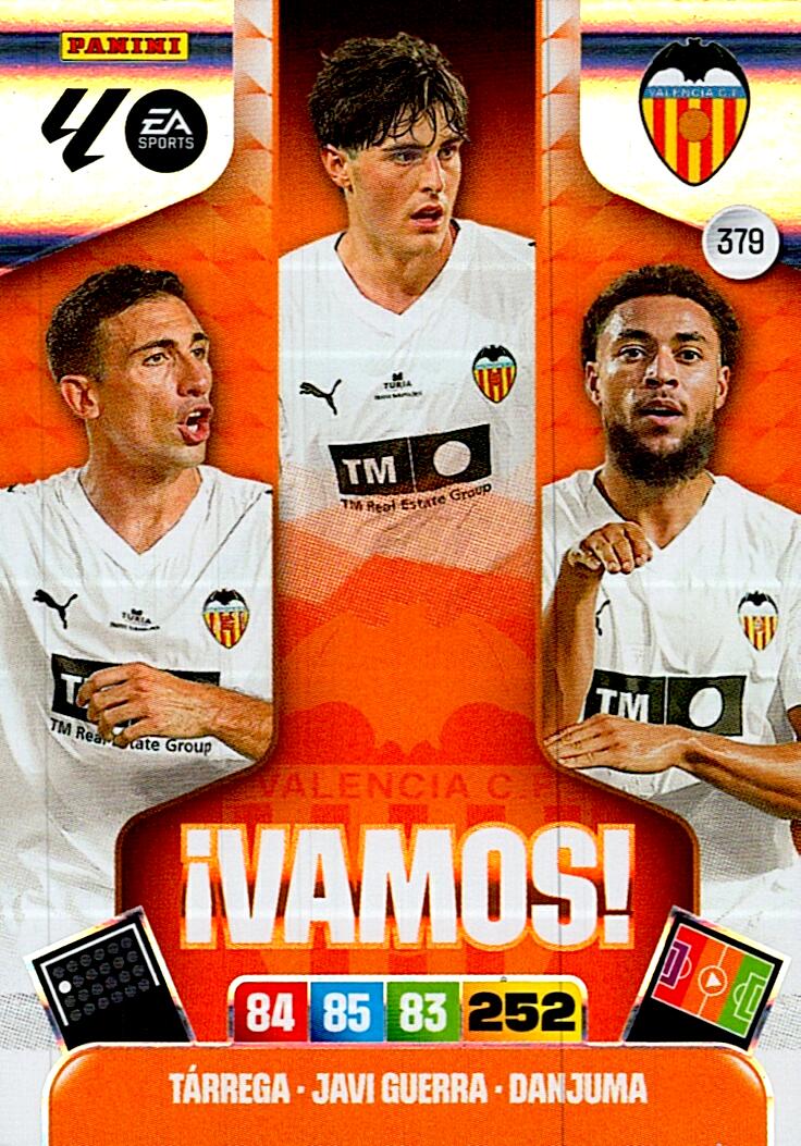 ADRENALYN LA LIGA 2025/2026 VALENCIA CF ¡VAMOS! Nº379