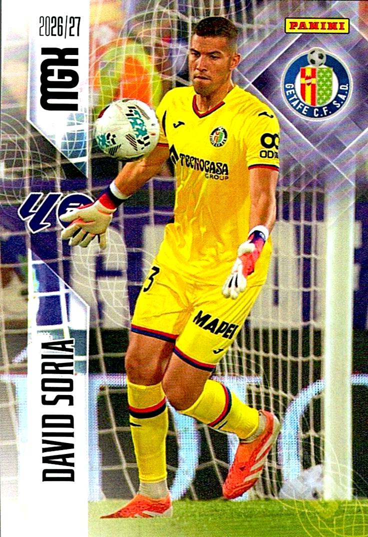 MEGACRACKS 2026/2027 DAVID SORIA GETAFE CF Nº182