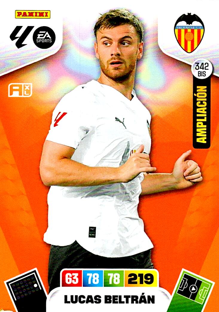 ADRENALYN LA LIGA 2025/2026 LUCAS BELTRAN AMPLIACION Nº342BIS