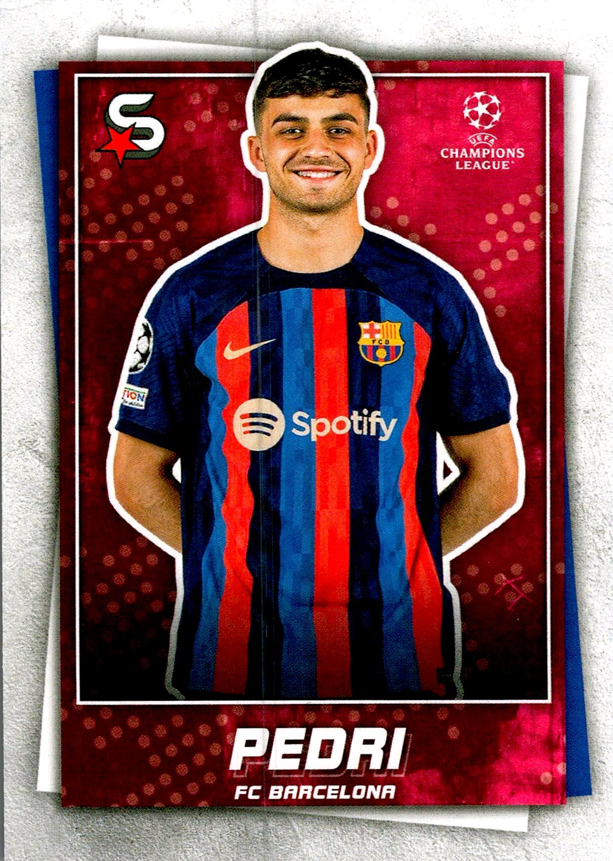 TOPPS SUPER STARS 2022/2023 PEDRI Nº49