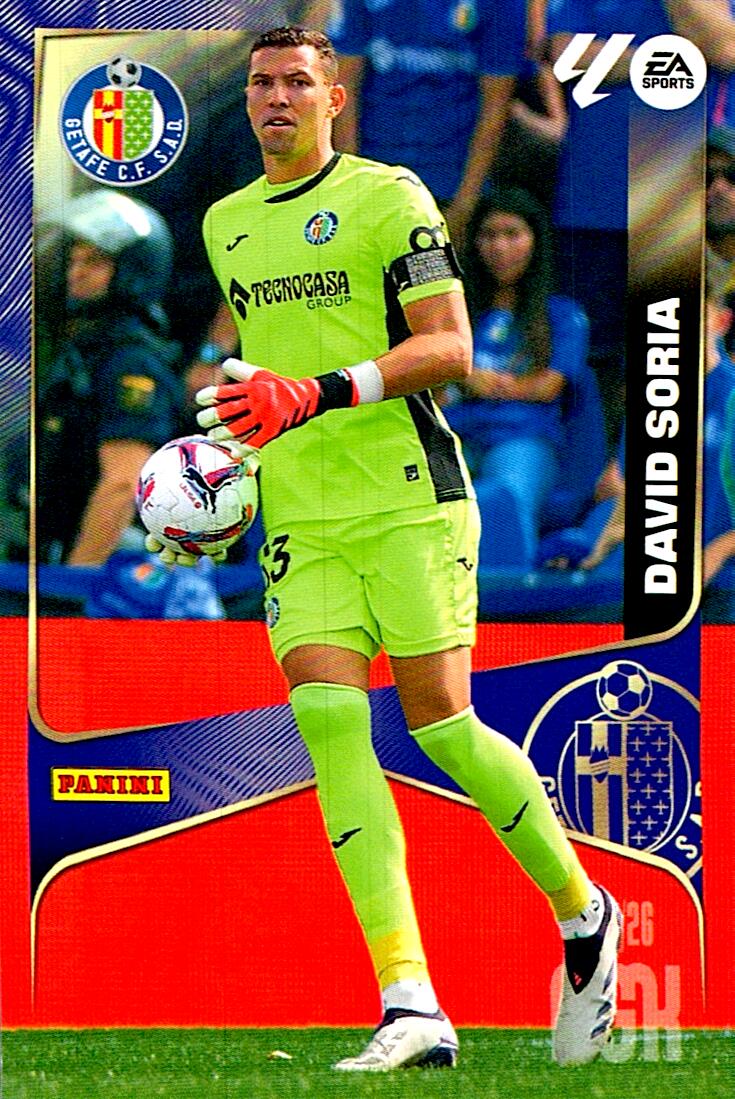 MEGACRACKS 2025/2026 GETAFE CF DAVID SORIA Nº164