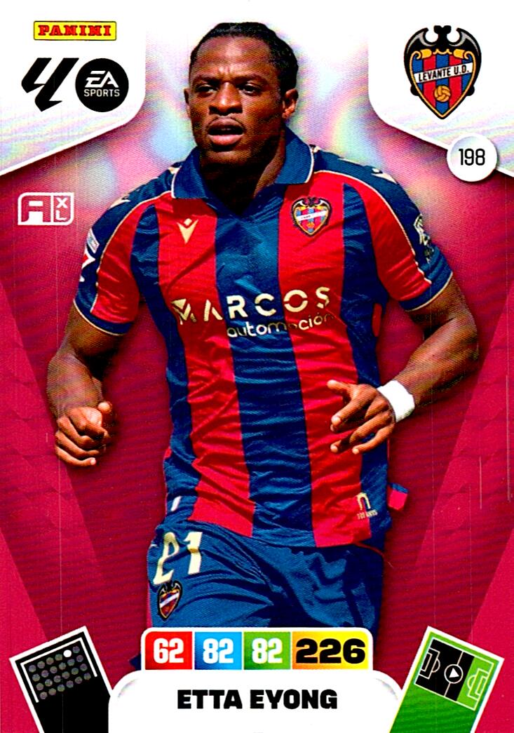 ADRENALYN LA LIGA 2025/2026 ETTA EYONG LEVANTE UD Nº198