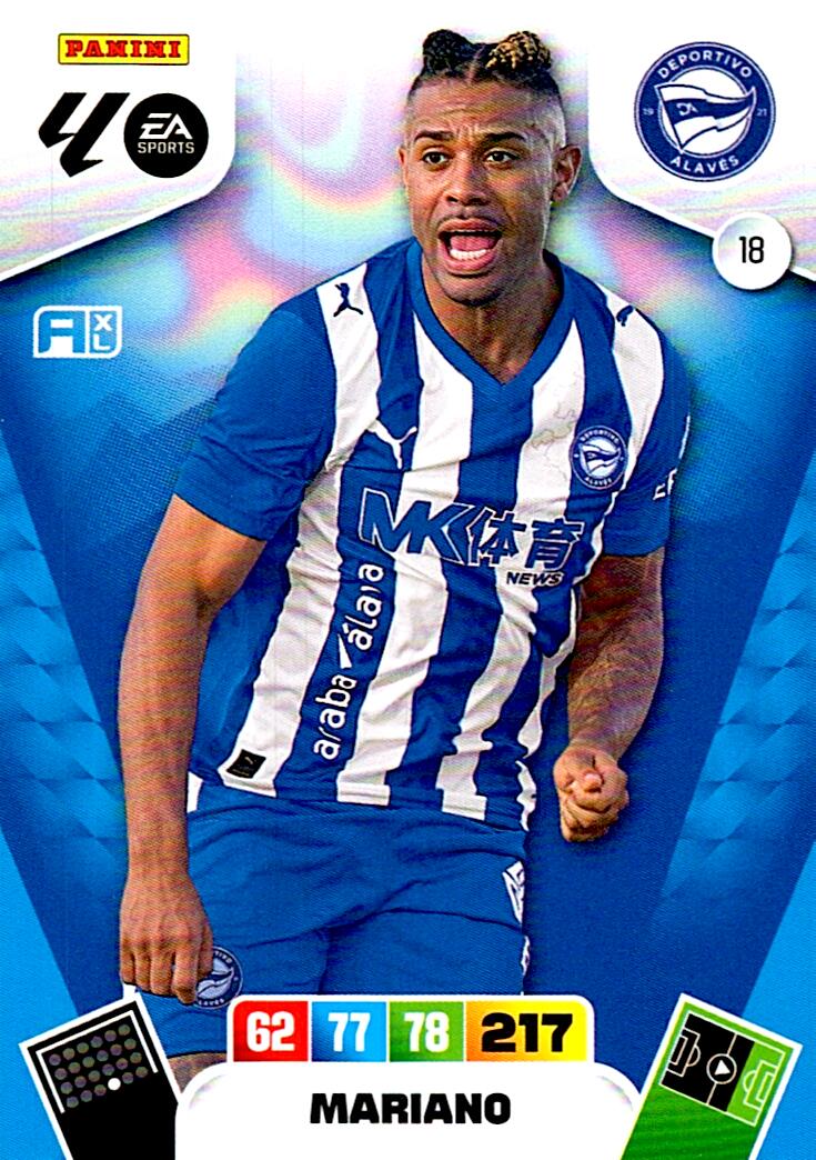 ADRENALYN LA LIGA 2025/2026 MARIANO D. ALAVES Nº18