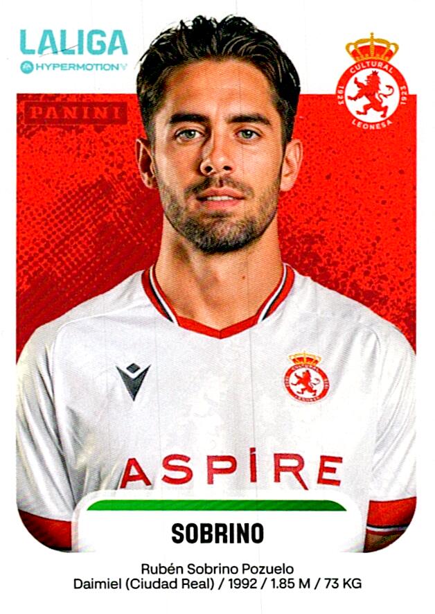 LALIGA HYPERMOTION 2025-26 SOBRINO CULTURAL LEONESA Nº172