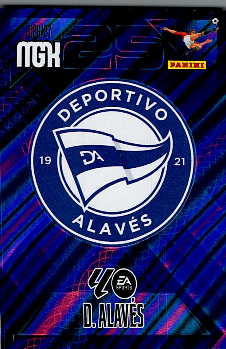 MEGACRACKS 2026/2027  ESCUDO D.ALAVÉS Nº19