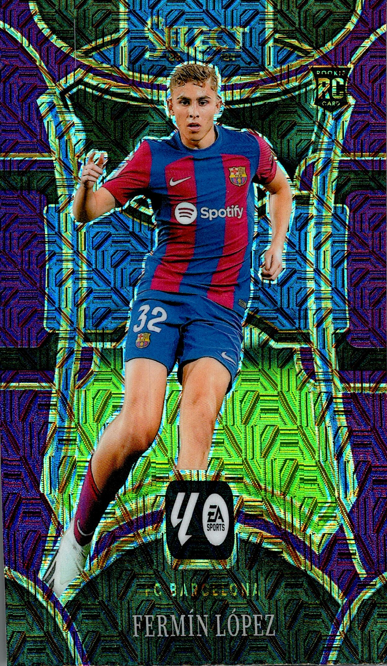 PANINI SELECT LA LIGA 2023/2024 FERMÍN PURPLE MOJO Nº137 ROOKIE