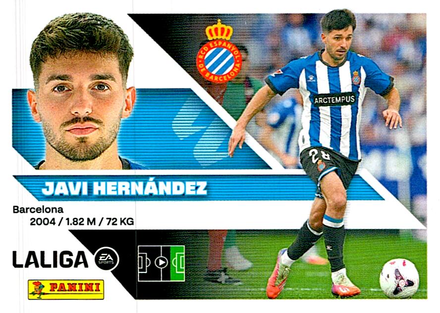 LIGA ESTE 2026/2027 JAVI HERNANDEZ COLOCA Nº15 BIS TERCERA EDICION