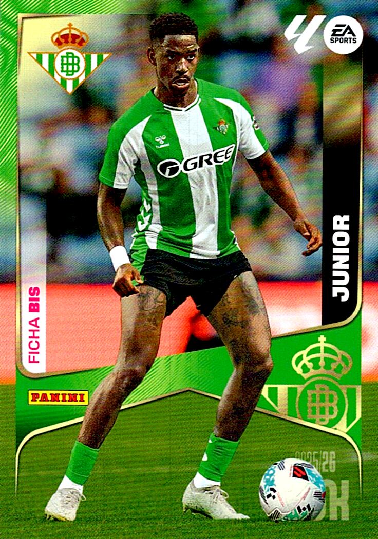 MEGACRACKS 2025/2026 JUNIOR COLOCA Nº98 BIS SEGUNDA EDICION