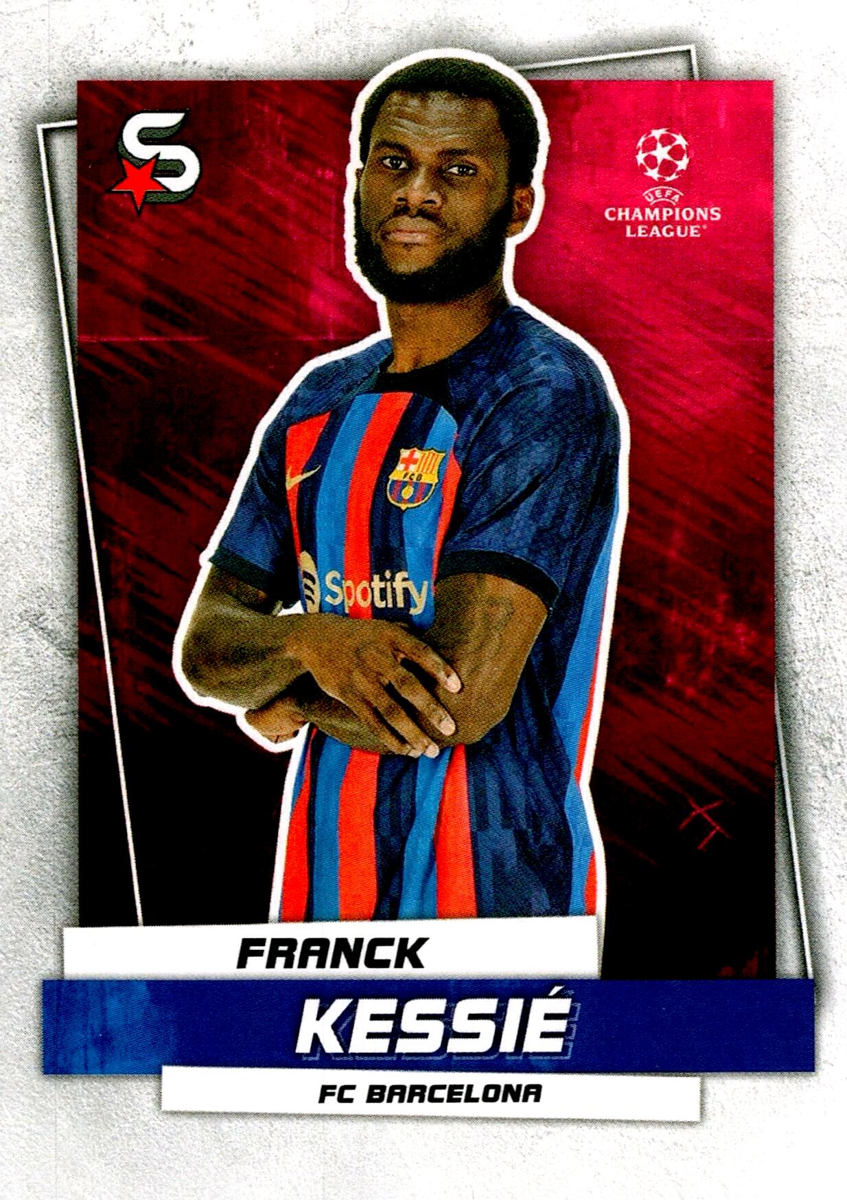 TOPPS SUPER STARS 2022/2023 FRANCK KESSIÉ Nº50