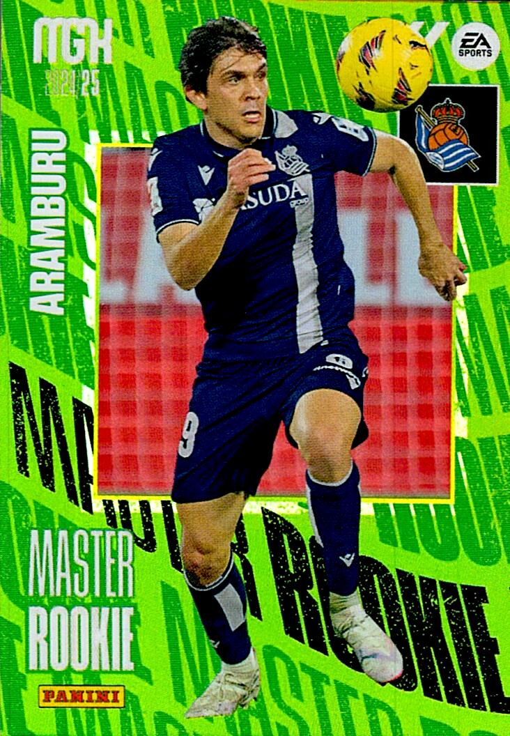Megacracks 2024/2025 ARAMBURU MASTER ROOKIE Nº 407