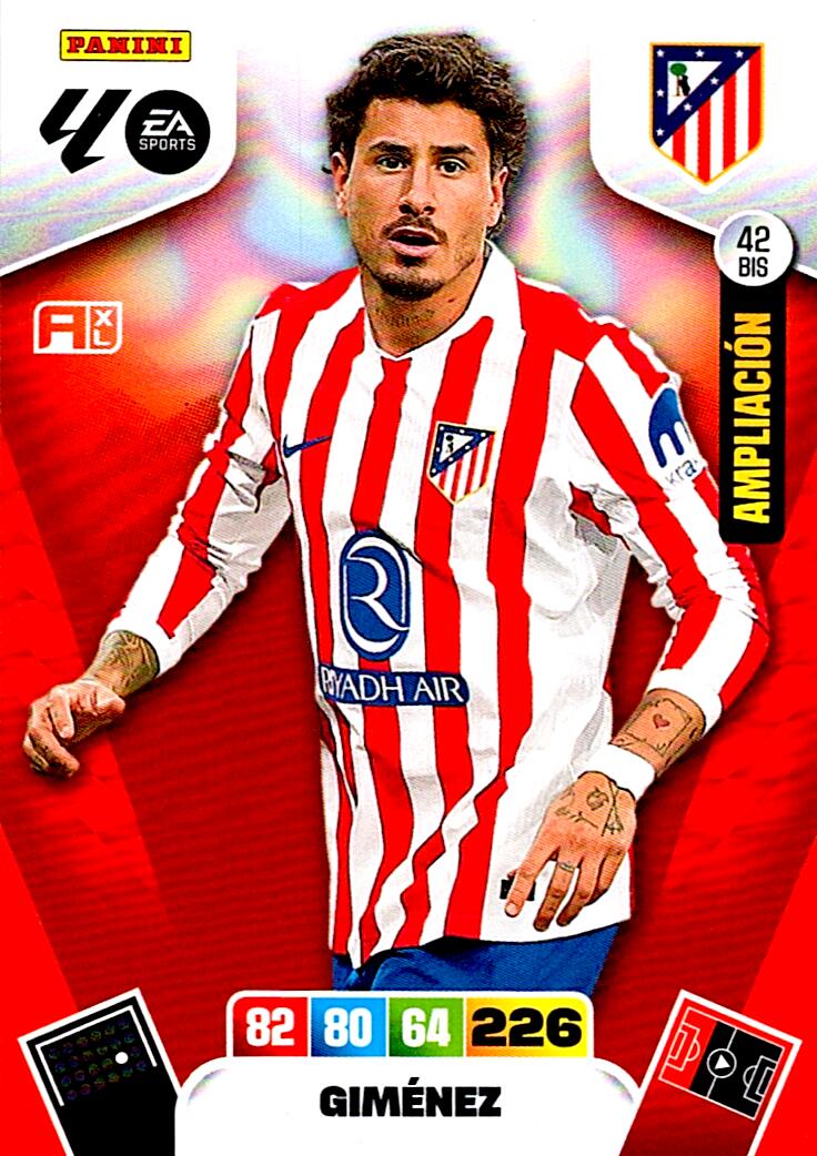 ADRENALYN LA LIGA 2025/2026 GIMENEZ AMPLIACION Nº42BIS