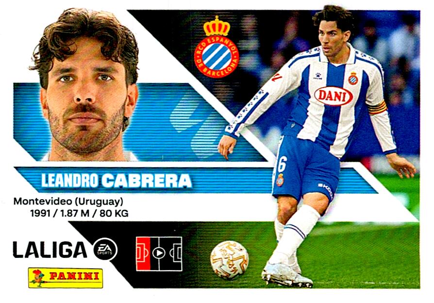 LIGA ESTE 2026/2027  RCD ESPAÑOL CABRERA  Nº8