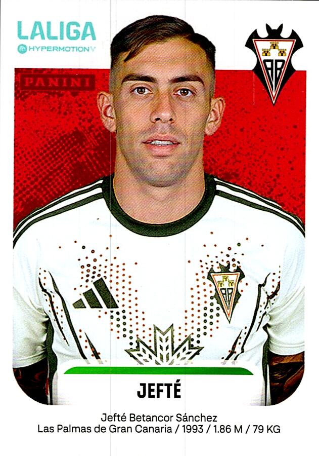 LALIGA HYPERMOTION 2025-26 JEFTE ALBACETE Nº19