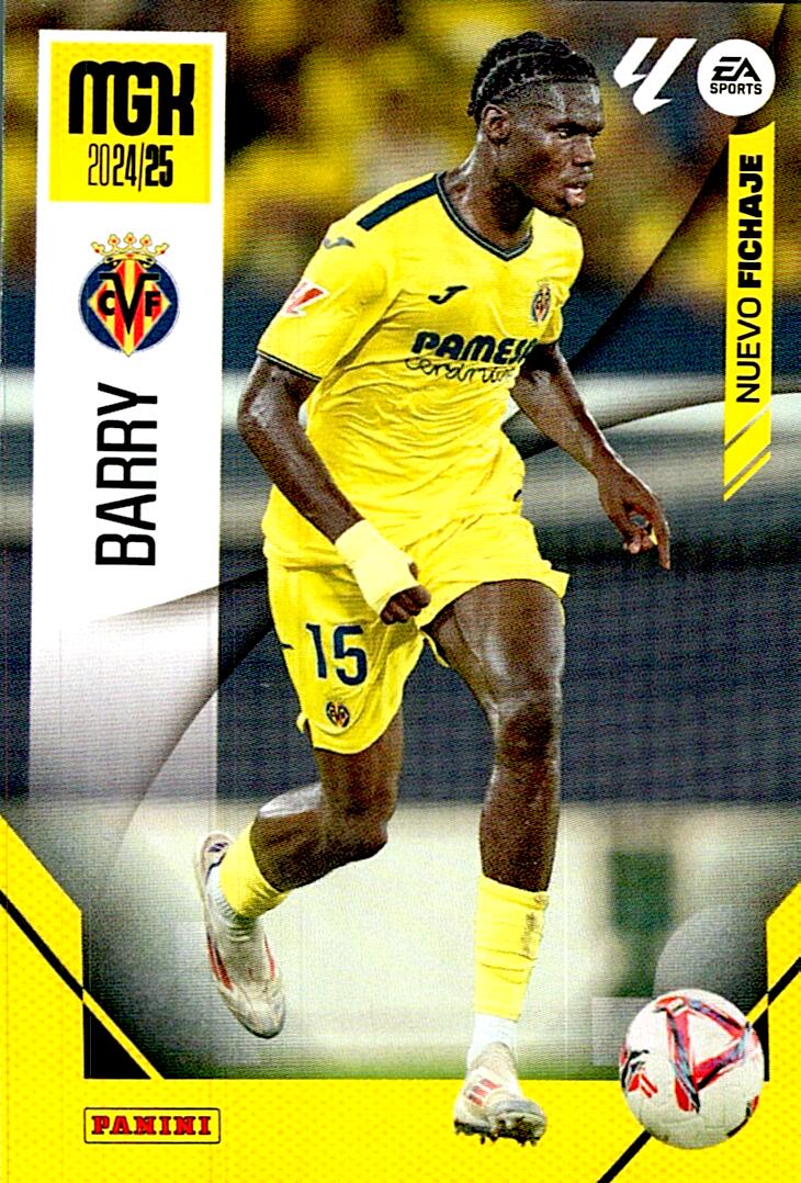 MEGACRACKS 2024/2025 BARRY NUEVO FICHAJE Nº479 TERCERA EDICION