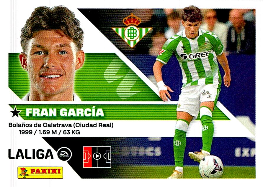 LIGA ESTE 2026/2027 FRAN GARCIA FICHAJE Nº6 SEGUNDA EDICION