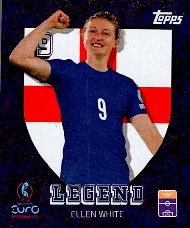 TOPPS WOMEN´S EURO SWITZERLAND 2025 ELLEN WHITE Nº304