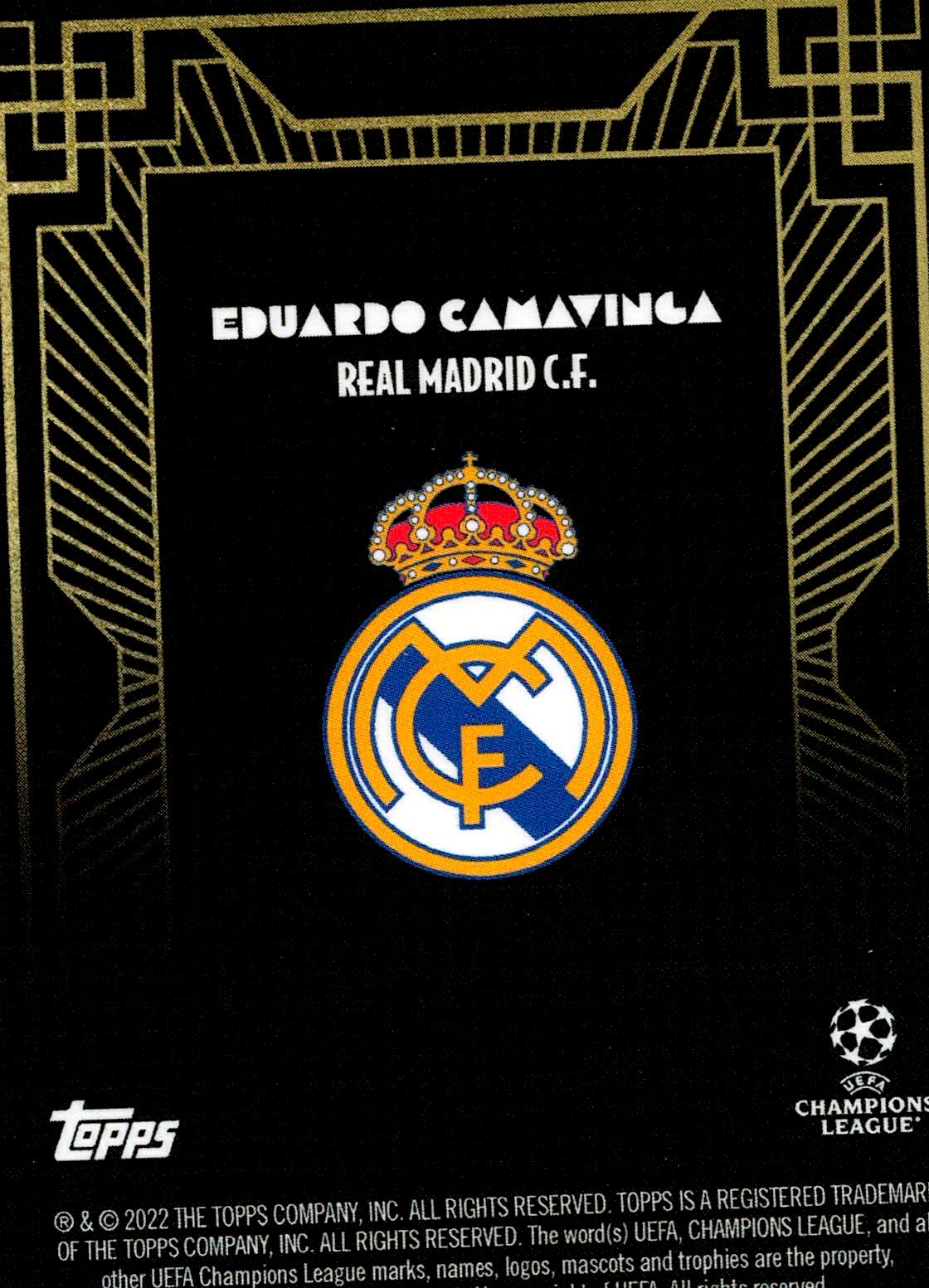 TOPPS DECO UCL 2021/2022 CAMAVINGA