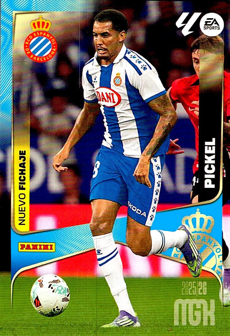 MEGACRACKS 2025/2026 PICKEL ULTIMO FICHAJE Nº496 TERCERA EDICION