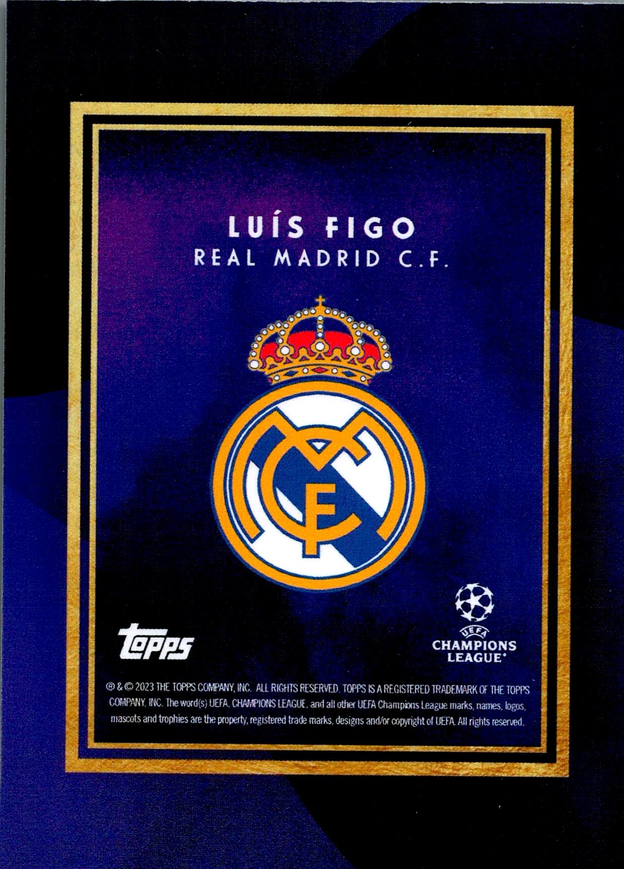 TOPPS DECO 2022/2023 LUIS FIGO LEGENDS