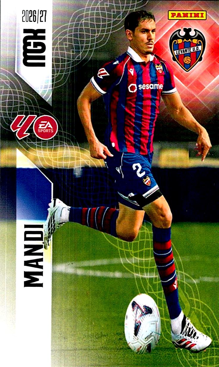 MEGACRACKS 2026/2027 MANDI LEVANTE UD Nº205 SEGUNDA EDICION