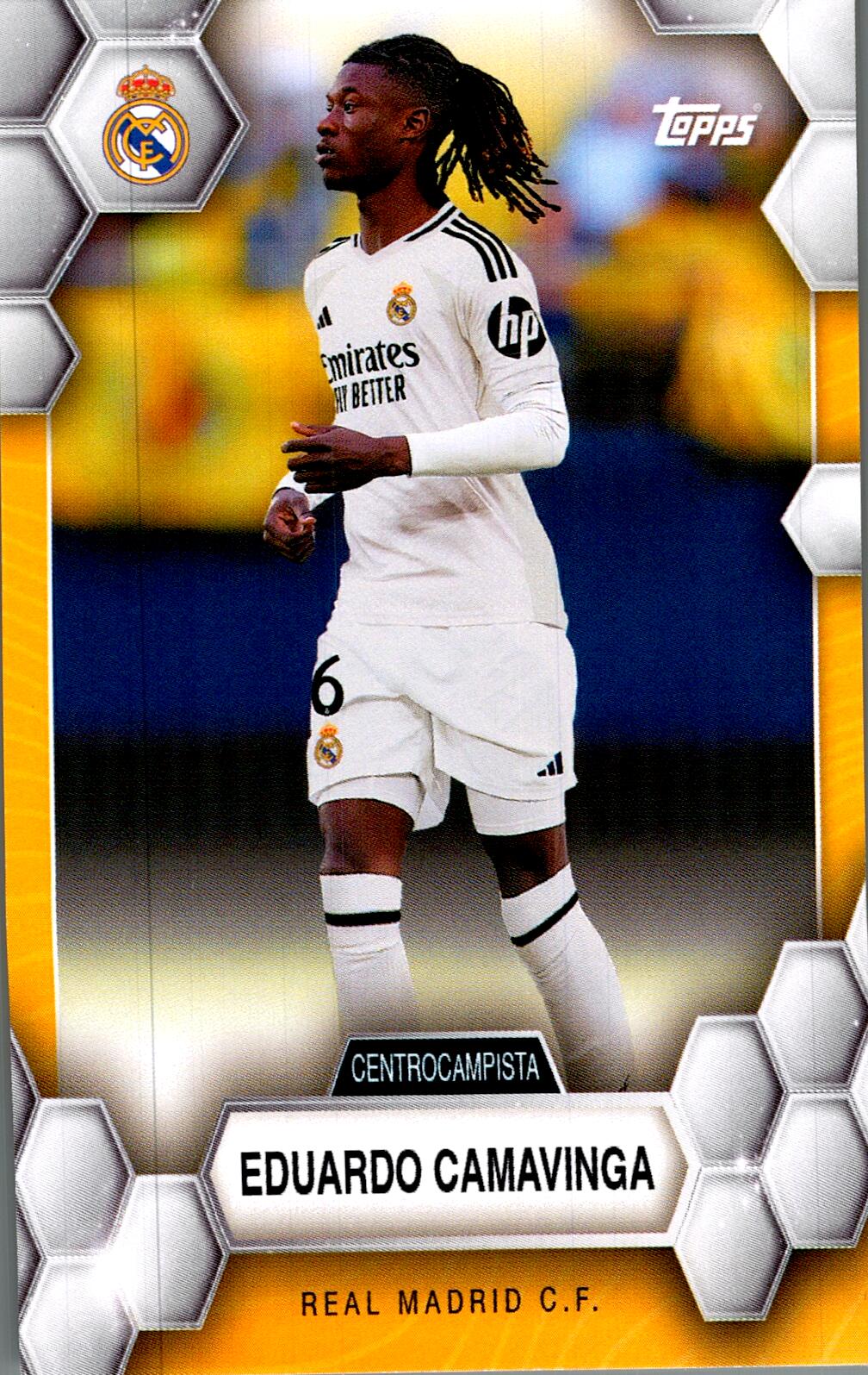 FAN SET REAL MADRID 2024/25 EDUARDO CAMAVINGA Nº11