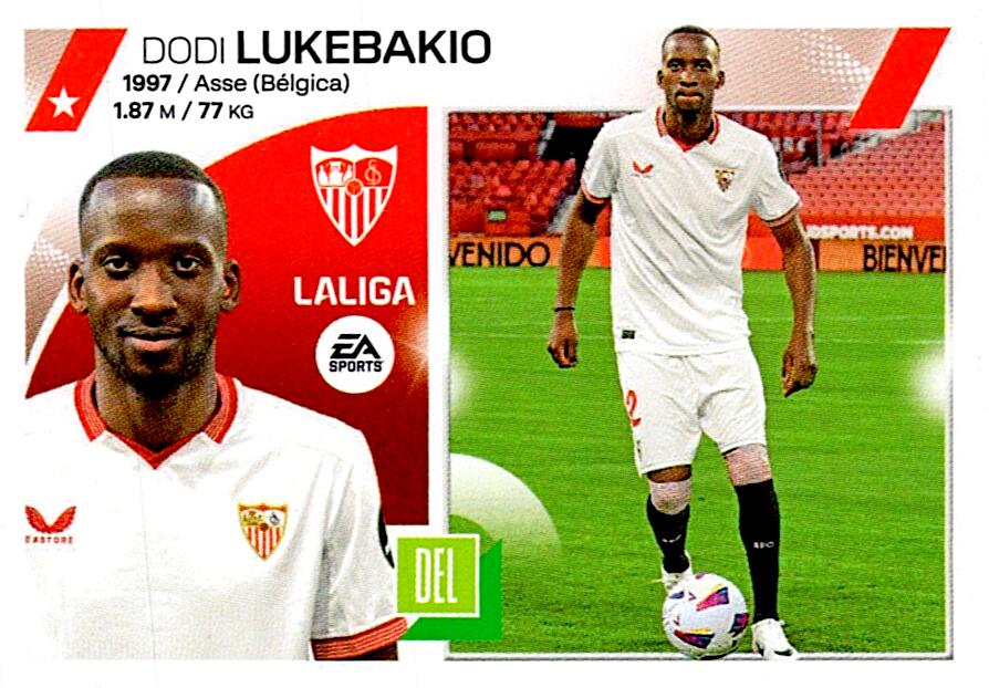 LIGA ESTE 2023/2024 LUKEBAKIO ULTIMO FICHAJE Nº41 TERCERA EDICION