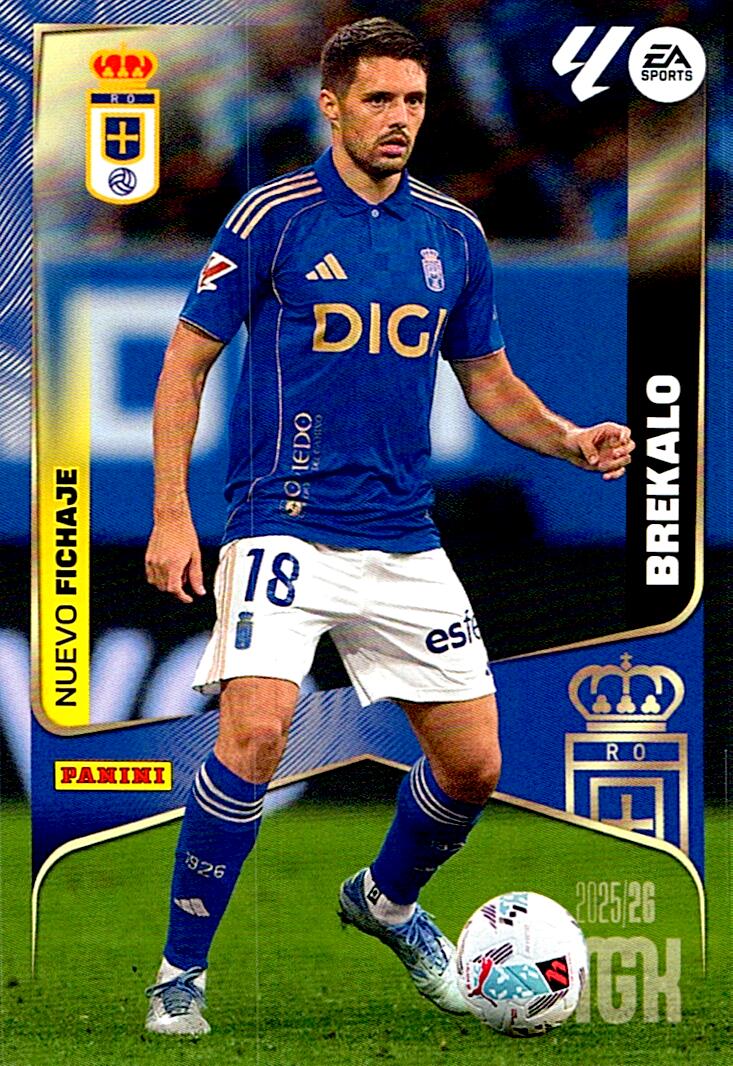 MEGACRACKS 2025/2026 BREKALO ULTIMO FICHAJE Nº497 TERCERA EDICION