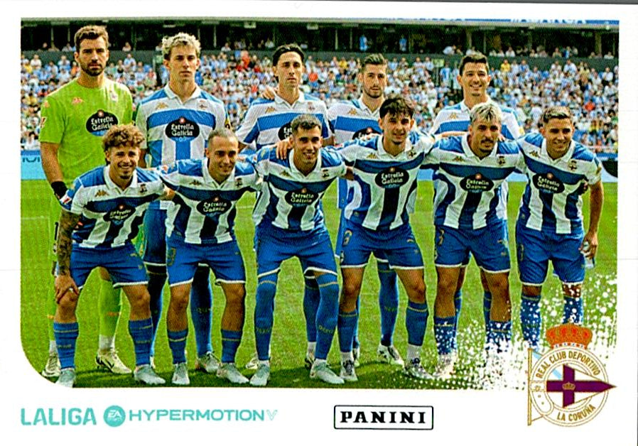 LALIGA HYPERMOTION 2025-26 ALINEACION DEPORTIVO DE LA CORUÑA Nº174