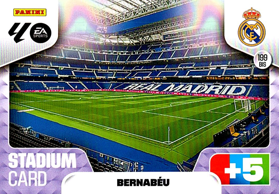 ADRENALYN LA LIGA 2025/2026 SANTIAGO BERNABEU REAL MADRID Nº199 BIS