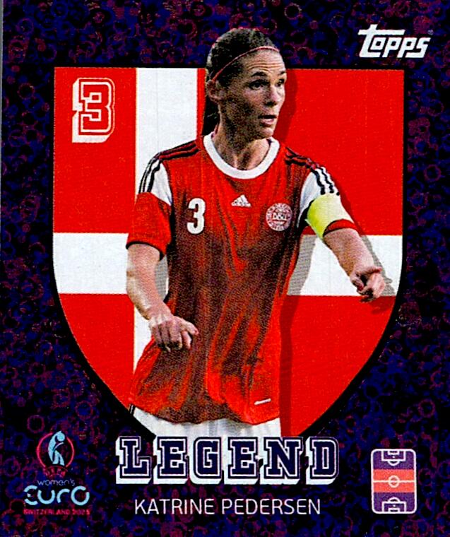 TOPPS WOMEN´S EURO SWITZERLAND 2025 KATRINE PEDERSEN Nº305