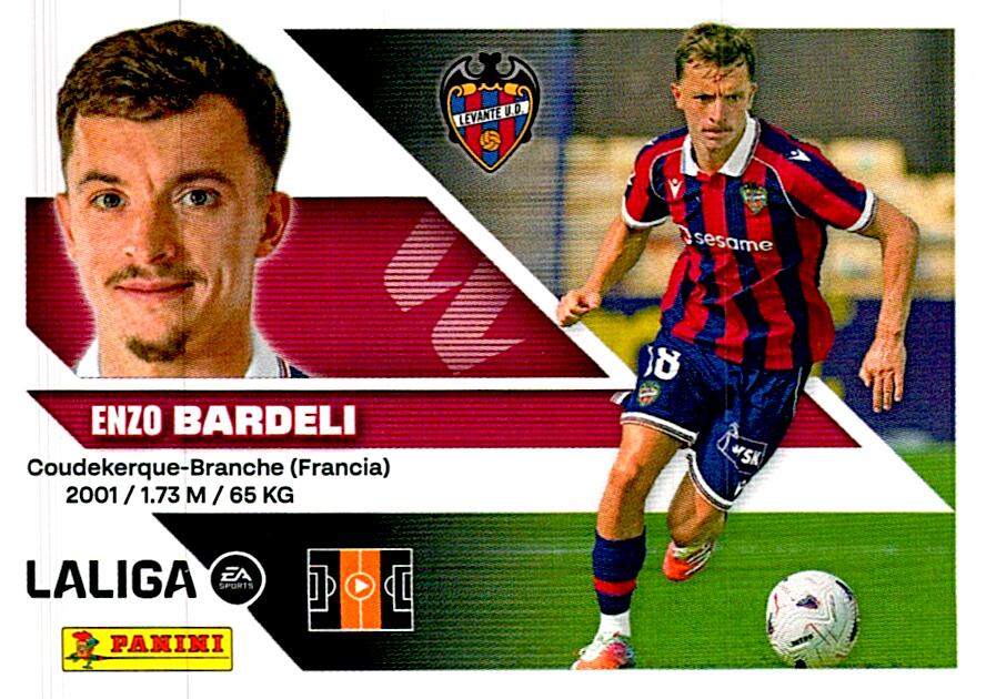 LIGA ESTE 2026/2027 BARDELI FICHAJE Nº7 SEGUNDA EDICION