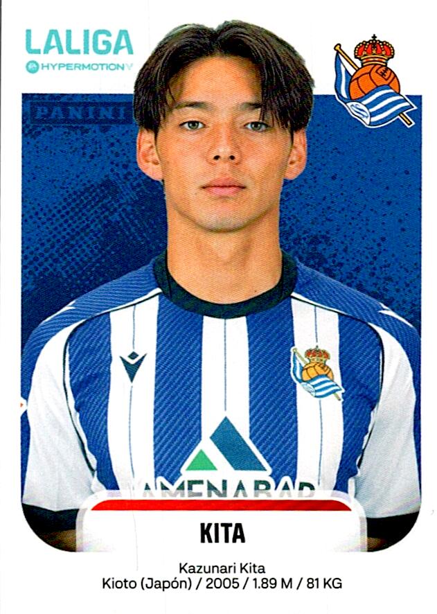 LALIGA HYPERMOTION 2025-26 KITA REAL SOCIEDAD B Nº351