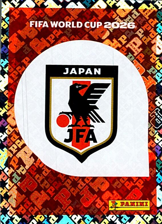 STICKERS FIFA WORLD CUP 2026 ESCUDO NºJPN 1