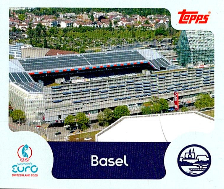 TOPPS WOMEN´S EURO SWITZERLAND 2025 BASEL Nº21