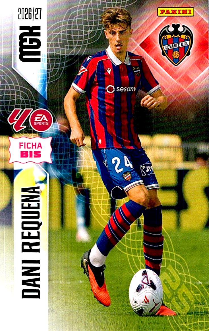 MEGACRACKS 2026/2027 DANI REQUENA FICHA BIS Nº208 BIS SEGUNDA EDICION