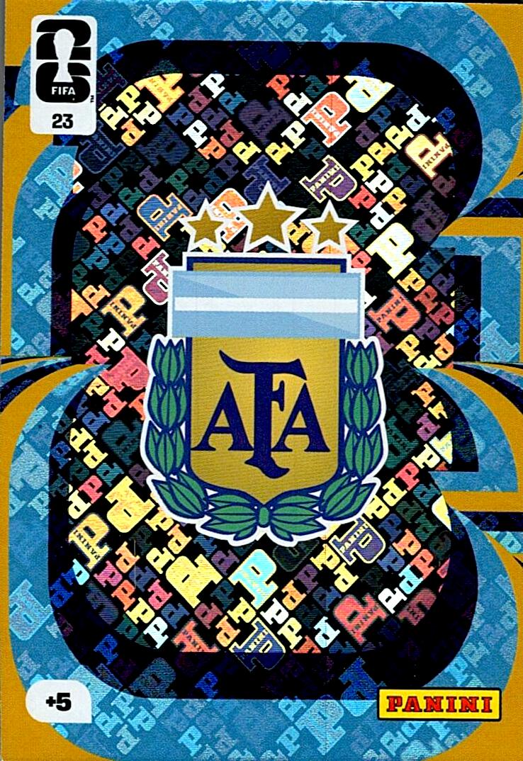 ADRENALYN WORLD CUP 2026 ESCUDO ARGENTINA Nº23