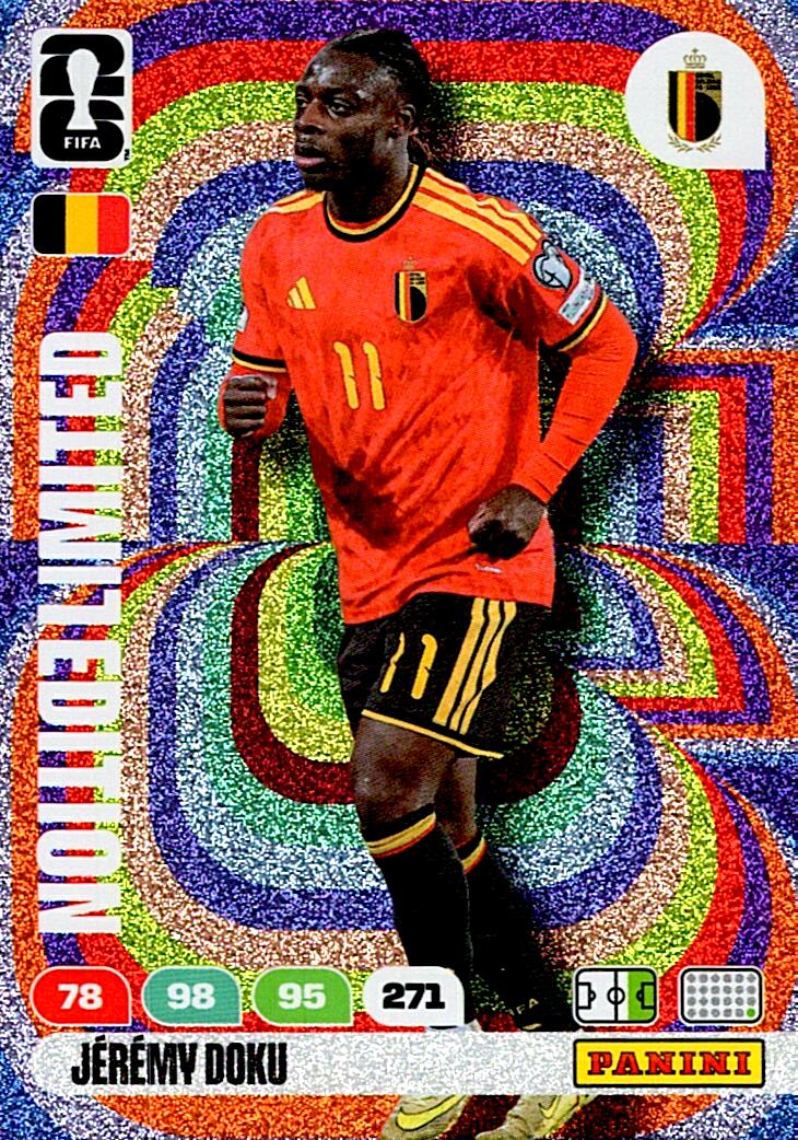 ADRENALYN WORLD CUP 2026 JEREMY DOKU EDICION LIMITADA