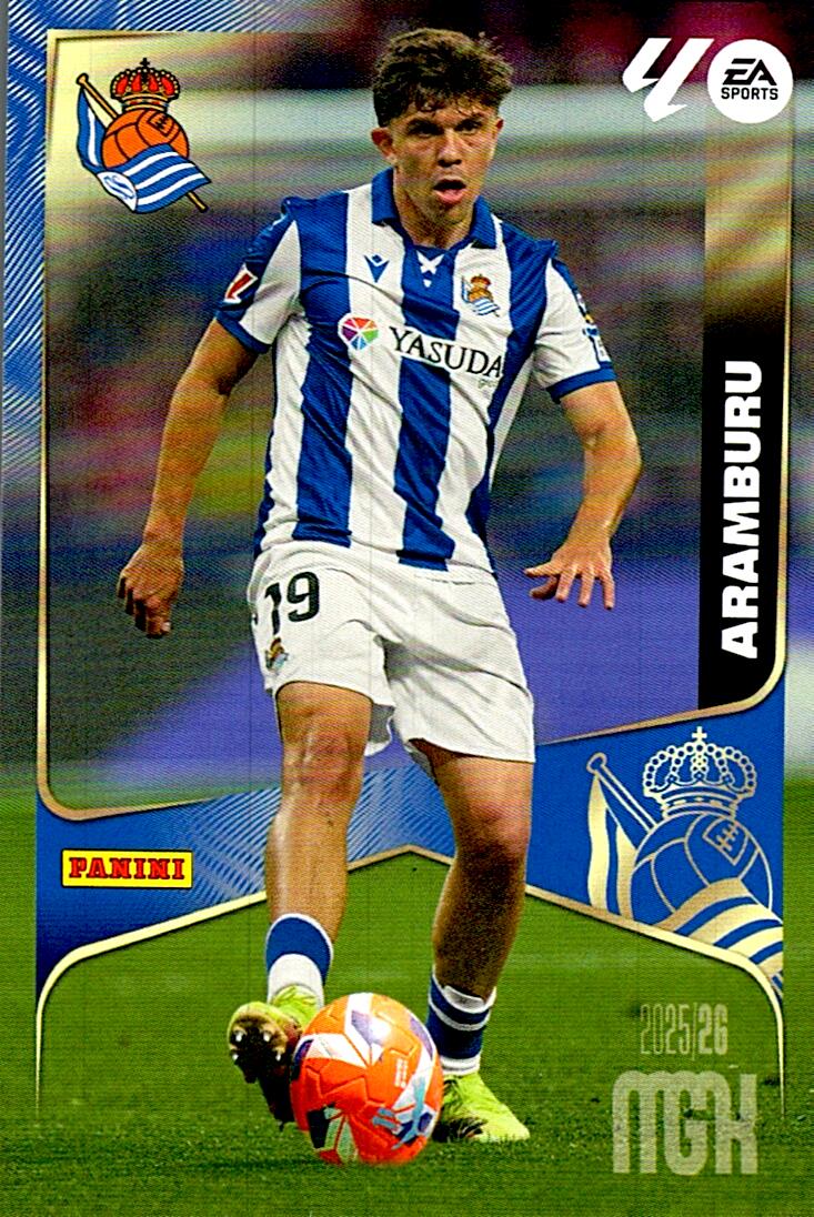 MEGACRACKS 2025/2026 ARAMBURU REAL SOCIEDAD Nº310