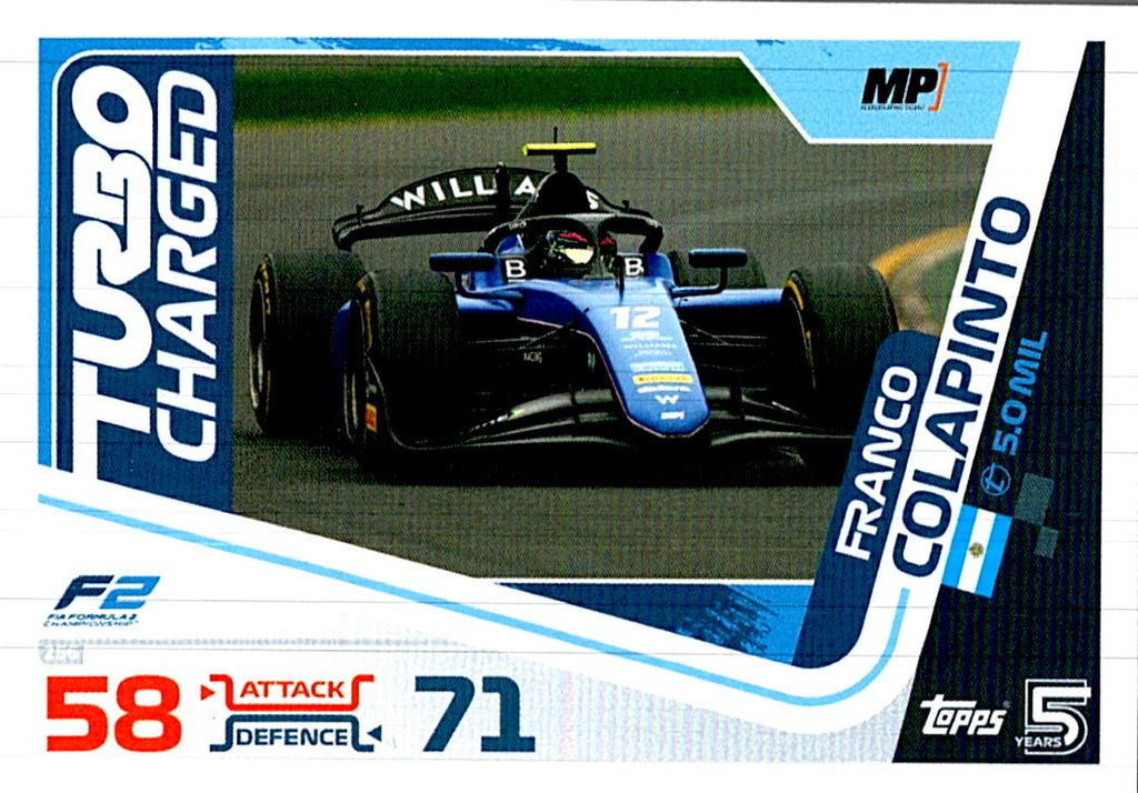TOPPS TURBO ATTAX 2024 Nº256