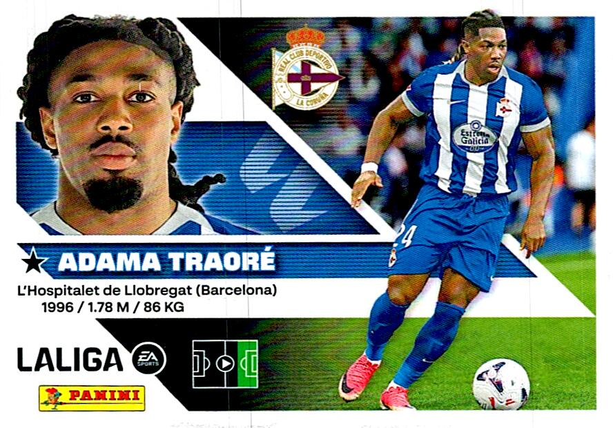 LIGA ESTE 2026/2027 ADAMA TRAORE FICHAJE Nº62 CUARTA EDICION